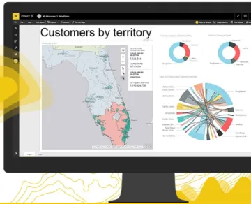 Miniatura ArcGIS Maps for Power BI