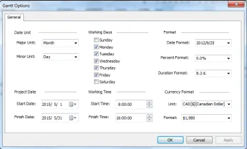 Miniatura Edraw Gantt Chart